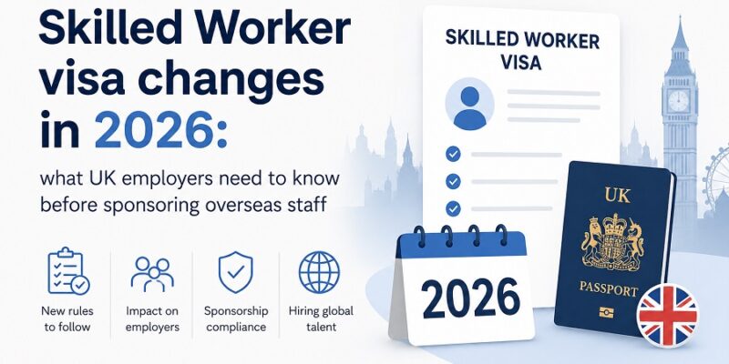 Skilled Worker visa changes in 2026